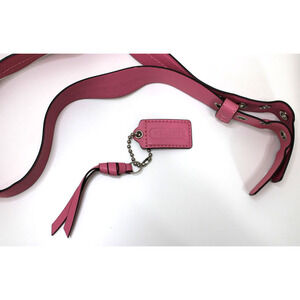 Coach Leather Replacement Chunky Strap with Hang Tag & Pull as pictured.